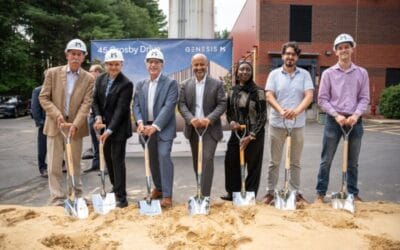 GenesisM Breaks Ground on 154,000-Square-Foot Biomanufacturing Facility in Bedford, MA #KeyRealty #QuincyRealEstate #SouthShoreCommercailRealEstate #CommercailRealEstate