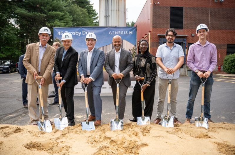 GenesisM Breaks Ground on 154,000-Square-Foot Biomanufacturing Facility in Bedford, MA #KeyRealty #QuincyRealEstate #SouthShoreCommercailRealEstate #CommercailRealEstate